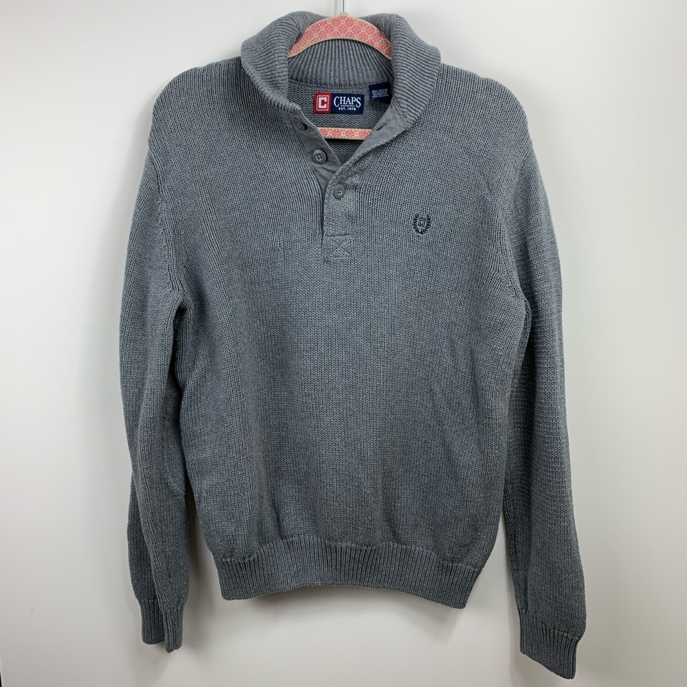 Chaps men’s 1/4 button pullover